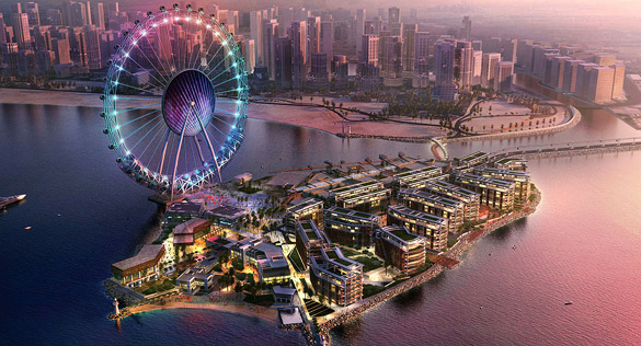 افتتاح جزيرة «بلوواترز» في دبي نهاية العام الجاري