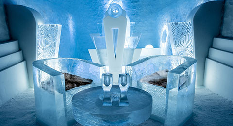 فندق BJORLI ICE LODGE في النرويج: